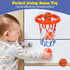 Bath Toys - Bathtub Basketball Hoop for Kids, Shower Toys for Ages 4-8, Suction Cup Basketball Hoop & 4 Soft Balls
