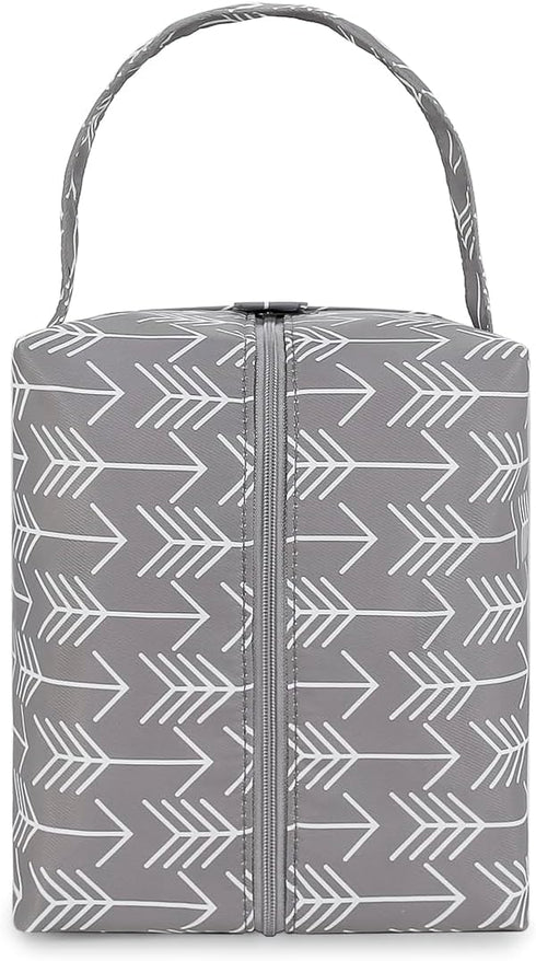 Wet Dry Bags for Baby Cloth Diapers - Waterproof Pod Hanging Diaper Bag Reusable, Washable for Baby Stroller, Diaper