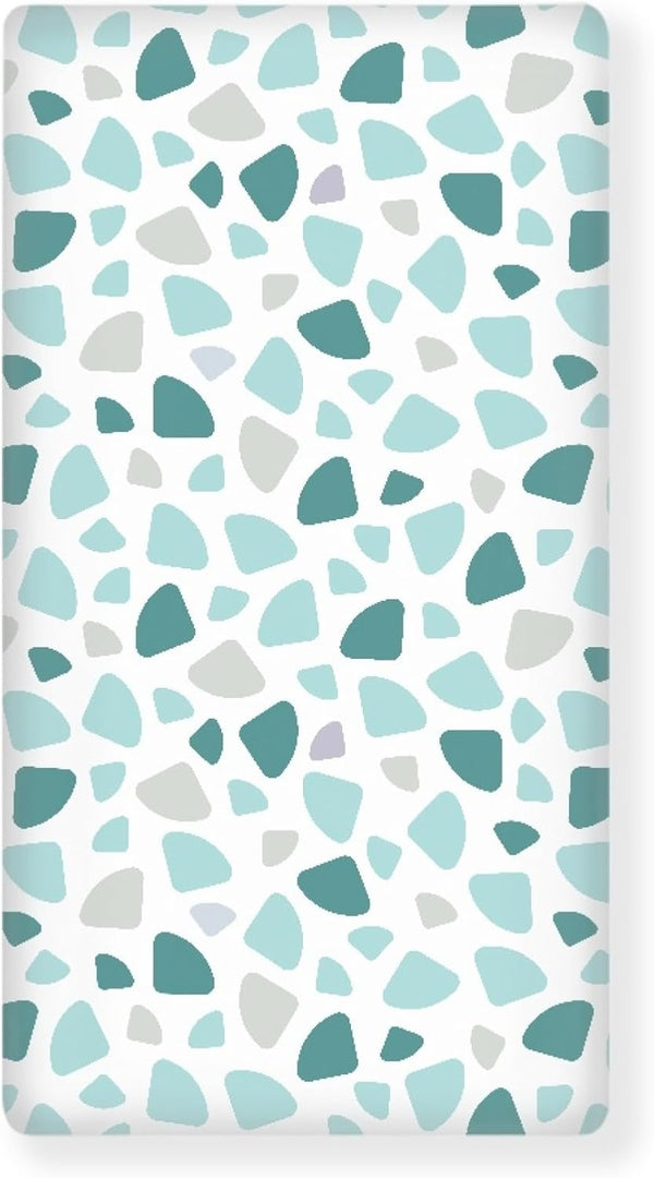 Streeyiu Abstract Baby Crib Sheets for Boys Girls Colorful Fitted Crib Sheet for