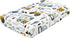 Datura home Set,3pcs Crib Bedding Nursery Crib Bedding with Comforter Crib Sheet & Crib Skirt,Watercolor Butterfly