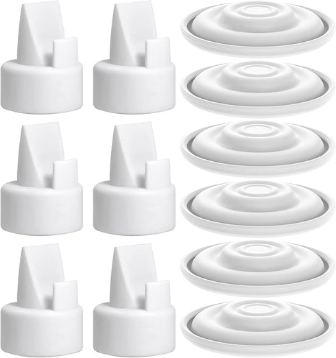 Pump Parts Compatible with Spectra S1/S2/9 Plus, Not Original Accessories, 6PCS Duckbill