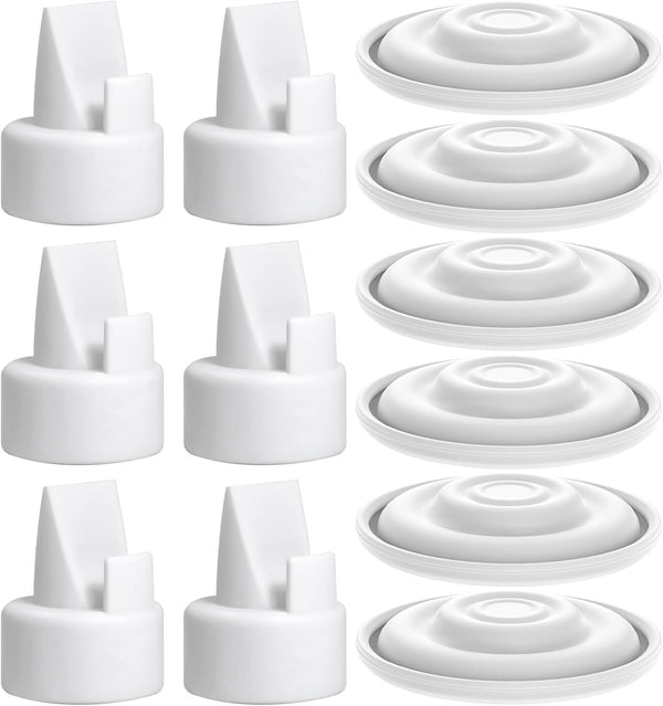 Pump Parts Compatible with Spectra S1/S2/9 Plus, Not Original Accessories, 6PCS Duckbill