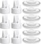 Pump Parts Compatible with Spectra S1/S2/9 Plus, Not Original Accessories, 6PCS Duckbill