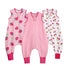 WarmWrap Toddler Sleep Sack with Feet 2t-3t 100% Cotton 0.5 Tog 24-36 Months