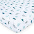 2-Pack, 52'' 28'' Crib Sheets for Boys or Girls Fitted Crib Sheet x for Standard Crib & Toddler Mattres, Soft