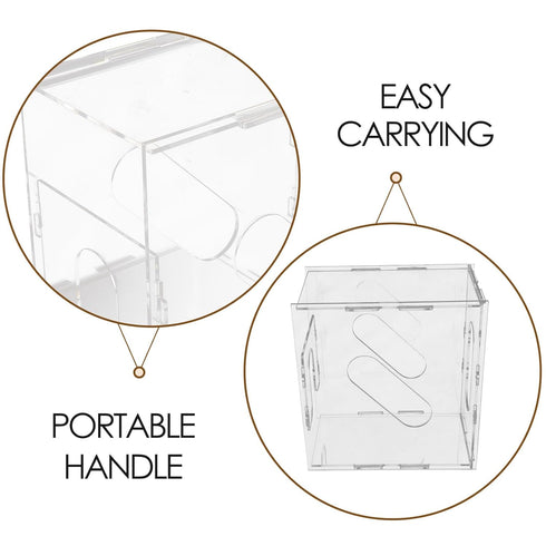 Totority Breast Milk Bag Organizer - Acrylic Freezer Storage Solution
