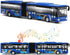City Bus Die Cast Alloy Toy for Kids, Pull Back Metro Electric Bus with Sounds and Lights, Educational Gift for Ages 3+