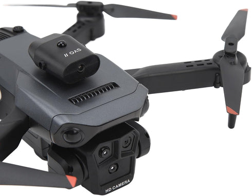 K6 Drone with 3 HD Cameras, Built-in Battery, Folding Quadcopter for Age 14 and Older, Real Time View, Beauty Filter