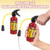 ArtCreativity Fire Extinguisher Squirt Toy for Kids, Set of 2 Water Guns with Realistic Design for Summer Fun