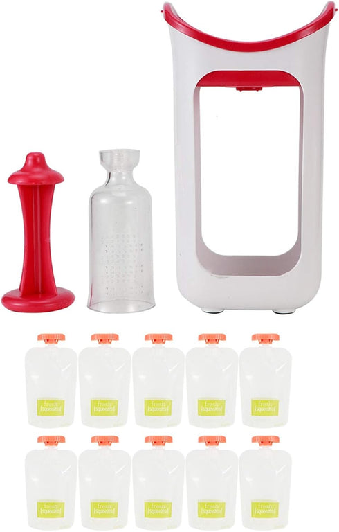 Xcello Frozen Squeeze Station,Fruit Puree Squeezer,Portable Refreshingly Can Be Heated and for Prepaannulus a Variety