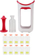 Xcello Frozen Squeeze Station,Fruit Puree Squeezer,Portable Refreshingly Can Be Heated and for Prepaannulus a Variety