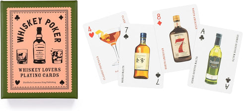 Laurence King Whiskey Poker: Playing Cards for Whiskey Lovers