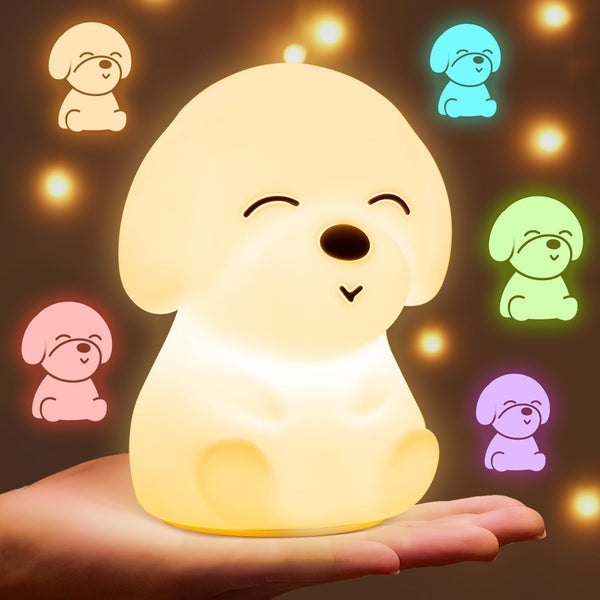 Night Light for Kids | 16 Colors & 2 Brightness & 30/60min