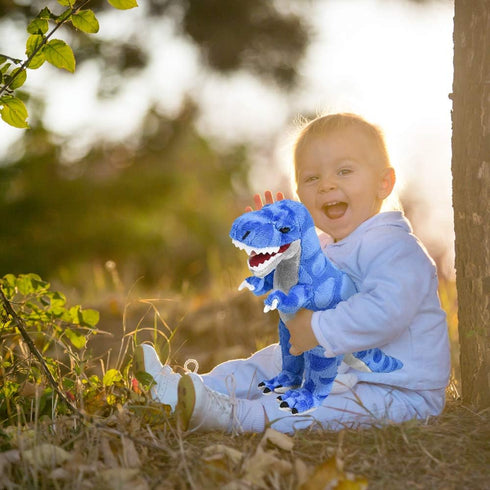ArtCreativity Cozy Plush T-Rex Dinosaur Stuffed Animal - Soft and Cuddly Stuffed Dinosaur for Kids, Great Gift for