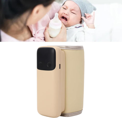 Yoidesu Fast Baby Bottle Warmer, USB Portable Bottle Heating Bag Electric Water Warming Bag at Home Or Travel Accurate