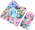 Set Galabloomer Baby Girl Newborn Receiving Blanket with Headband Baby Swaddle Nursery Swaddle Wrap with Card (Pink