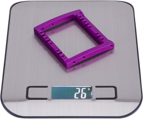 SCX10 II Servo Mount Bracket for 1/10 RC Rigs, Dual Servo Mounts for Capra SCX10 II Axle Comp TGH