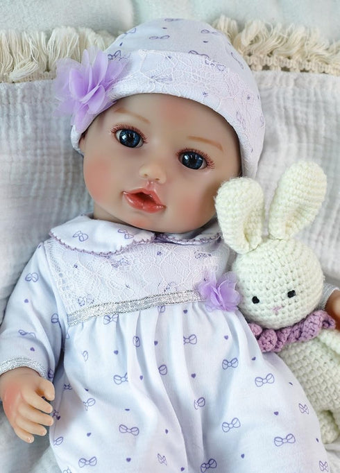 SCOM Baby Dolls, 16inch Realistic Baby Dolls Cute Soft Body Baby Doll