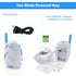Portable Two-Way Audio Baby Monitor with USB Charging