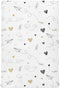 Emelivor Paper Airplane White Baby Crib Sheets for Boys Girls Soft Nursery Bedding