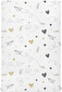 Emelivor Paper Airplane White Baby Crib Sheets for Boys Girls Soft Nursery Bedding