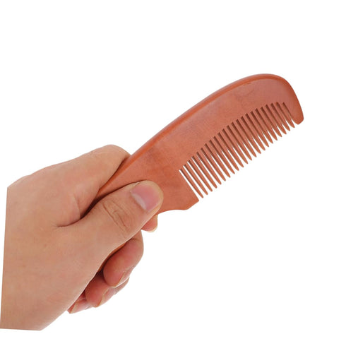 Set Wooden Hair Brush and Comb for Newborns - Gentle Hair Care Supplies
