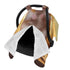Zhbvncp Cute Hamster Baby Car Seat Cover & Breastfeeding Nursing Cover - Breathable
