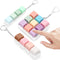 Xorim 3 Pieces Keyboard Fidget Toy, Decompression Toys Keyboard Clicker Toy with Keychain