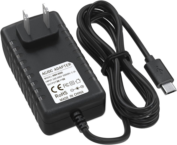 Monitor Charger Replacement for Owlet, V-Tech, Babysense, Eufy, VAVA, LBTech, Moonybaby Baby Monitor, 6 FT Micro USB