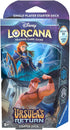 Ravensburger Disney Lorcana TCG: Ursula's Return Starter Deck - Sapphire & Steel for Ages 8 and Up