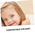 Set Newborn Hair Brush Gentle Bath Brush Scalp Bath Accessories Grooming Kit for Girls