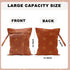 DHKG 2 12x10 Inch, PCS Travel Laundry Bags Waterproof Reusable Wet Bag with Two Zippered Pockets & Handle,Wet Dry Bag