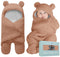 BlueMello Baby Swaddle Blanket | Ultra-Soft Plush Essential for Infants 0-6 Months