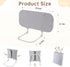 33" Grelife Portable Travel Bed Rail for Toddlers (Compact), Fast Install, Adjustable Height, Tall Toddler Bed Rails