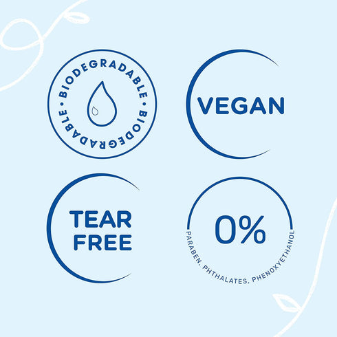Mustela Baby Gentle Shampoo with Natural Avocado - Tear-Free & Biodegradable Formula - 1 or 2-Pack