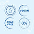 Mustela Baby Gentle Shampoo with Natural Avocado - Tear-Free & Biodegradable Formula - 1 or 2-Pack
