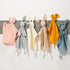 Organic Cotton Muslin Lovey Blanket, Soft & Breathable Bunny Security Blanket Gifts for Boys and Girls