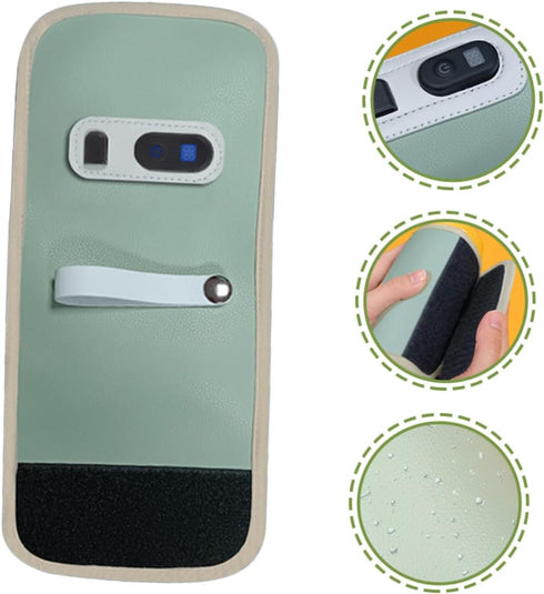 Portable Bottle Warmer with Digital Display Adjustable Temperature Control Lightweight Thermal Bag for Travel