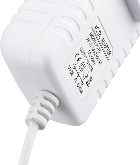 Smays 6.6 Charger Replacement for Owlet, Eufy, Motorola, VTech, VAVA Baby Monitor, Power Cord with ft Cable