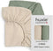Crib Sheets Organic Cotton Muslin Fitted Crib Sheet Standard Size for Baby