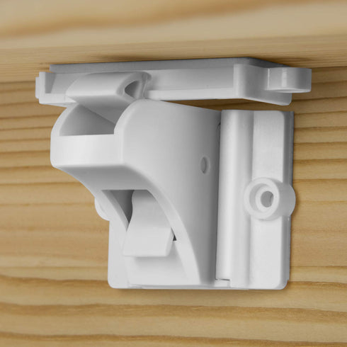 vmaisi Child Safety Magnetic Cabinet Locks - 4 Pack Adhesive Baby Proofing Latches for Cabinets & Drawers