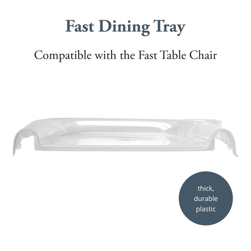 Inglesina Fast Dining Tray Plus - Compatible with Inglesina Fast Table Chair - Durable & Easy to Clean - Quick, Simple