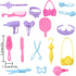 60pcs Doll Clothes & Accessories, Fashion Dress, Wedding Gowns, Daily Outfits & Dollhouse Accessories for 11.5 Inch