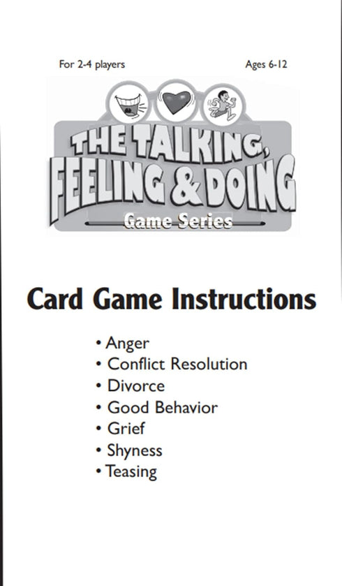 Childswork / Childsplay The Talking, Feeling, & Doing Grief Card Game