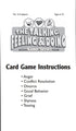 Childswork / Childsplay The Talking, Feeling, & Doing Grief Card Game