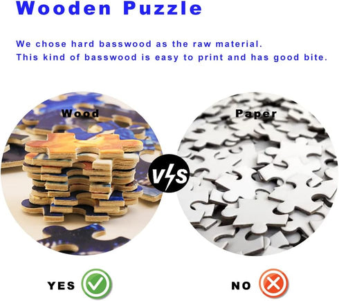 Ingooood Jigsaw Puzzle - Collector Series - Crazy Candy - 1000 Pieces for Adults, Wooden Toys, Graduation Gift