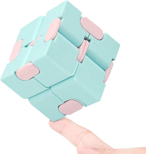 Infinity Cube Fidget Toy, Stress Relieving Game for Kids and Adults, Cute Mini Unique Gadget for Anxiety Relief