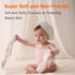 Towels-4 3 Pack Baby Washcloths, Soft Burp Cloths, Absorbent Baby Bath Layer Design-Reusable Baby Wipes Newborn Bath