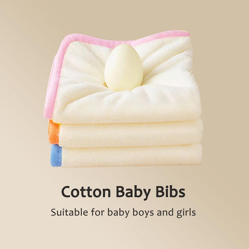 Baby Bibs 13"x19" - Kids Towel Bibs, Waterproof for 1-6 Years