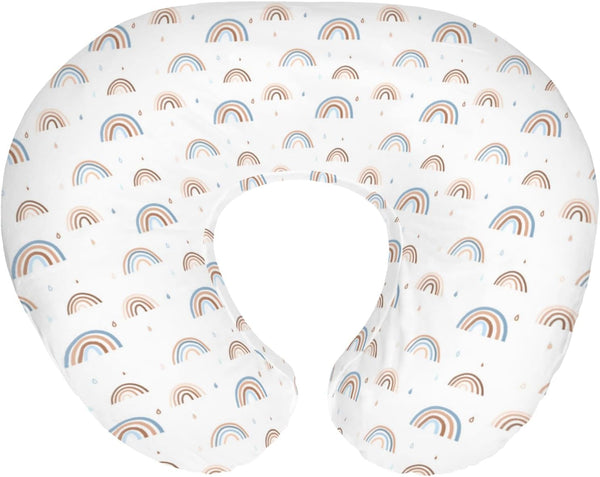 Boho Rainbows Baby Nursing Pillow Covers for Boy Girl Colorful Rainbow Drops